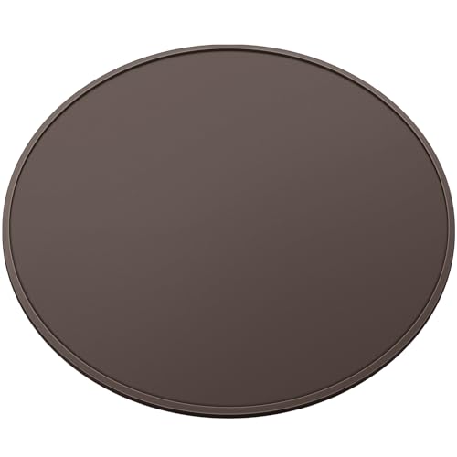 Silicone Christmas Tree Stand Mat - Brown, 28 Inch, Heavy Duty Floor Protector