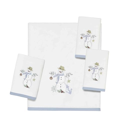Avanti Linens 2-Pack White Cotton Bath Towels - Soft & Absorbent