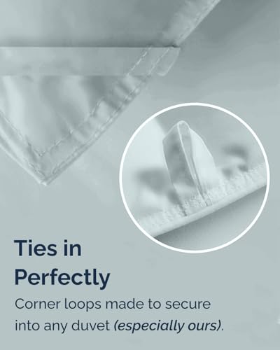 Reversible Twin Comforter - Navy Blue/Sky Blue, Soft & Cozy
