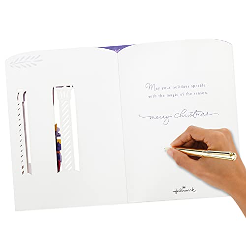 Hallmark Nutcracker Dance of the Sugar Plum Fairy Musical Pop-Up Christmas Card