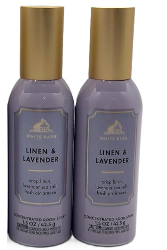 Linen and Lavender Concentrated Room Spray - 1.5 oz Set of 2
