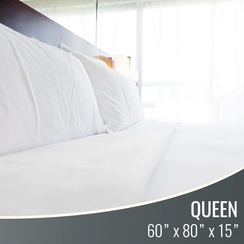 Waterproof Mattress Protector & Pad for Queen Beds