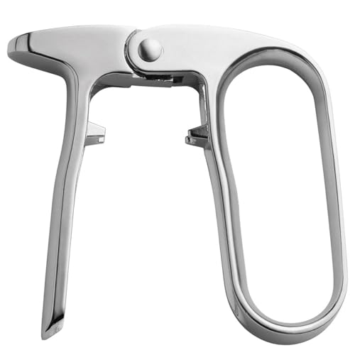 HIC Kitchen Champagne Opener - Spring-Action Wine Bottle Corkscrew for Natural & Synthetic Corks