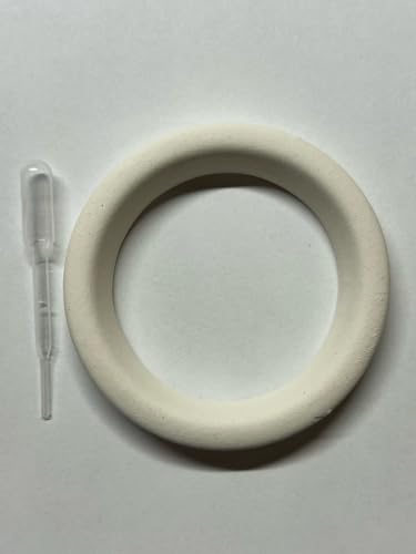 Ceramic Essential Oil Lamp Ring Diffuser for Standard Light Bulbs