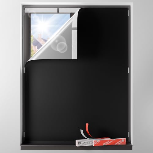 Portable 100% Blackout Curtains 42"x60" - Thermal Insulated Shades