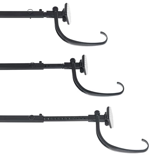 Adjustable Front Door Garland Hanger - Heavy Duty No-Damage Pressure Mount