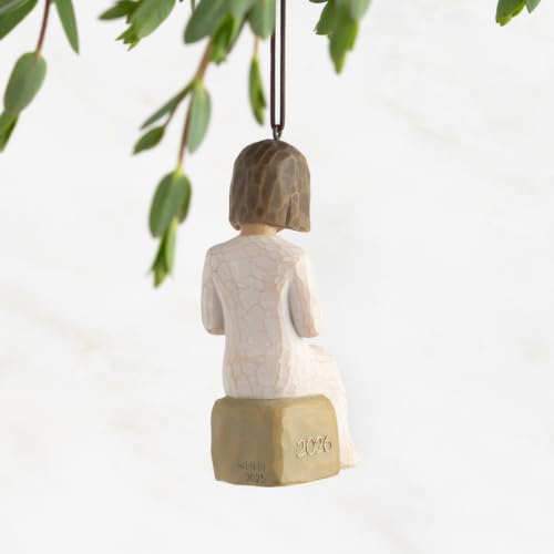 2026 Sculpted Hand-Painted Resin Ornament, Sentimental Keepsake Gift