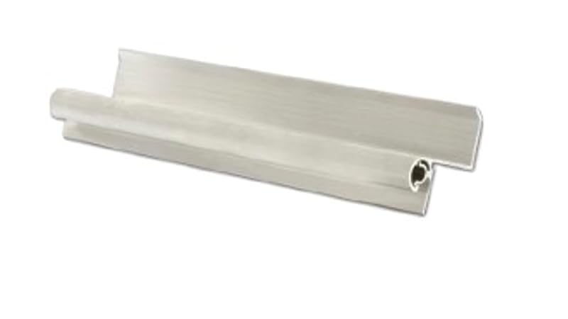 60-Inch Aluminum Bahama Shutter Hinge - Paintable Continuous Hinge