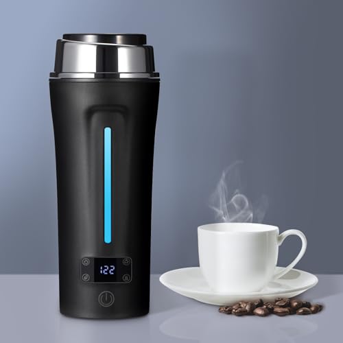 Ceaplot Black Portable Dual Voltage Electric Travel Kettle 110-240V 350ml