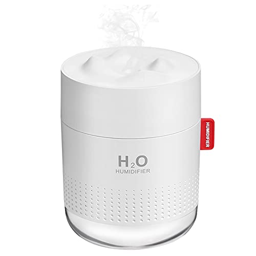 Portable Mini Humidifier 500ml USB Cool Mist for Bedroom Office