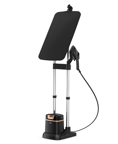 Rowenta IXEO 65-Inch Full Size Steamer & Ironing Board - Black, 1500W