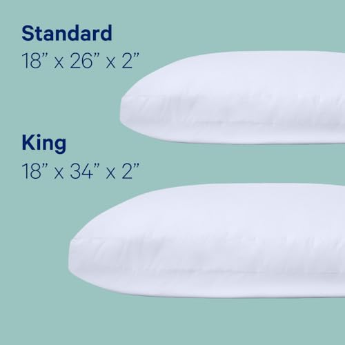 Medium Soft Down-Alternative Pillow 2-Pack for All Sleep Positions