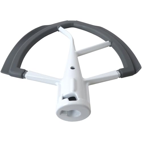 Flex Edge Beater for 5.5 Quart Stand Mixers with Silicone Scraper Blade