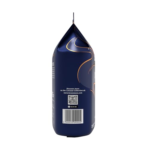 Lavazza Super Crema Whole Bean Coffee, Medium Espresso Roast, 2.2 lb