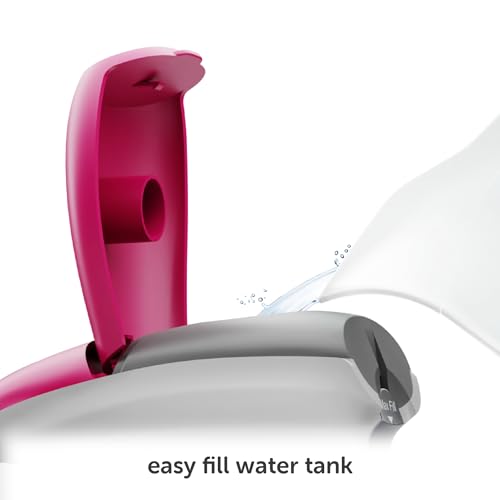 Oliso M3Pro Mini Steam Iron - Precise Sewing & Travel Iron - Raspberry