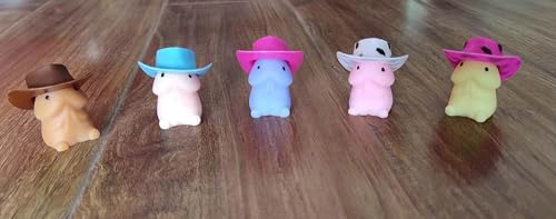 Novelty Cowboy Figurine with Hat - 2-Inch Bachelorette Party Favor