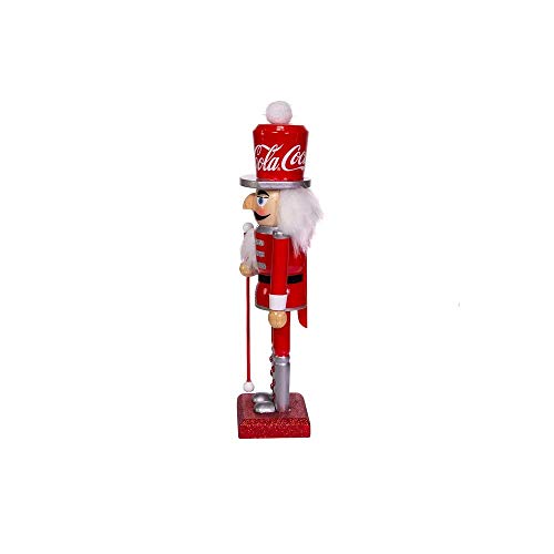 10-Inch Wooden Holiday Nutcracker Figurine - Festive Tabletop Decor