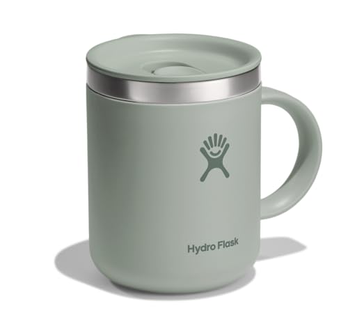 Hydro Flask 12 Oz Insulated Stainless Steel Travel Mug - Agave Green, Leak-Resistant