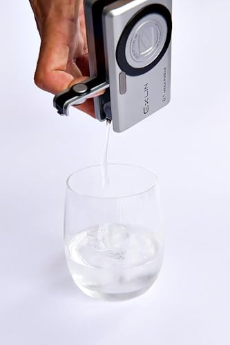 Binocktails 5 oz Camera Flask - Realistic Disguised Drinking Flask with Funnel & Strap