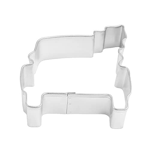R&M Stainless Steel Christmas Tree Cookie Cutter 3.25" - Holiday Baking Tool