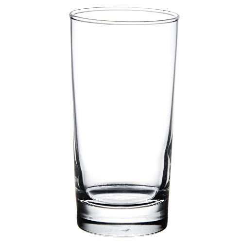 12.5 oz Heavy Base Beverage Glass - Durable Clear Drinking Glass (48 Pack)