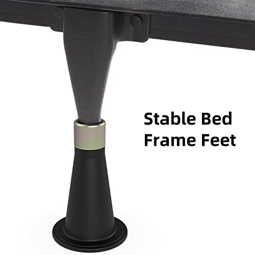 6 Pcs Bed Frame Risers - Prevent Sliding, Easy Install
