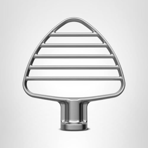 KitchenAid Pasty Beater for 4.5/5Q Tilt Head Stand Mixers, Stainless Steel - KSMPB5SS
