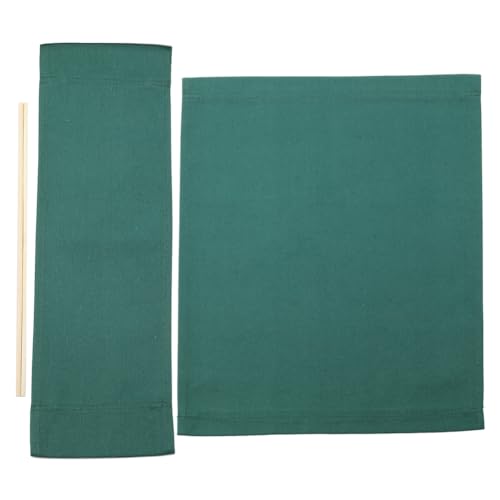 Director Chair Replacement Canvas Kit with Wooden Sticks, Green