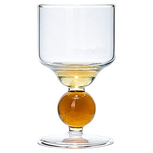 ALANDIA Handmade Bubble Absinthe Glass with Reservoir – Perfect for Rituals & Louche