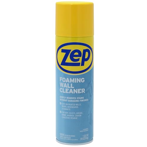 Zep Foaming Wall Cleaner 18 oz Scuff and Stain Remover for Painted Surfaces