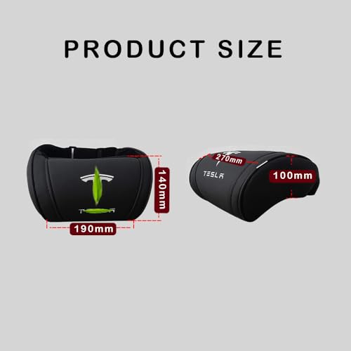 Ergonomic Neck Pillow Support for Car Headrests - Memory Foam