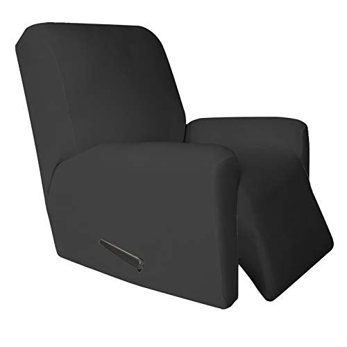 Stretch Recliner Chair Slipcover - Dark Gray Washable Protector