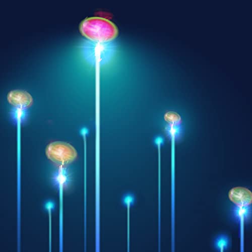 50-Piece LED Slingshot Flying Helicopter Toy Set for Kids Party Favors