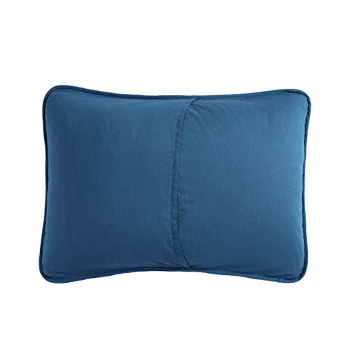 4-Piece Reversible Cotton Daybed Bedding Set with Shams & Bolster Cover