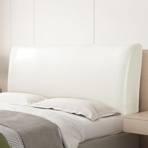 Queen King PU Leather Headboard Cover - Dust-Proof Protector