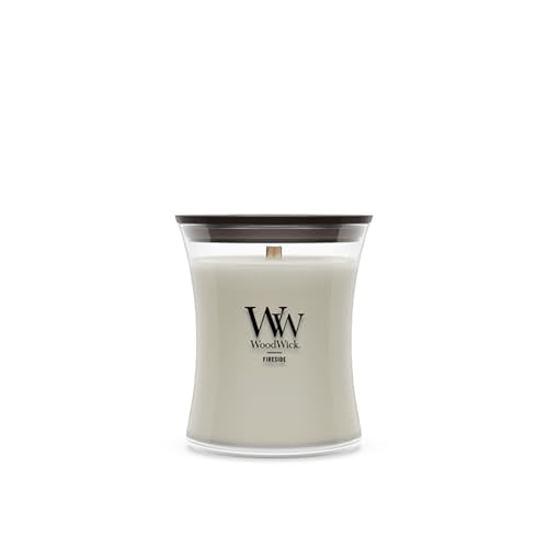 Fireside Scented Soy Blend Candle with Crackling Wood Wick, 9.7 oz