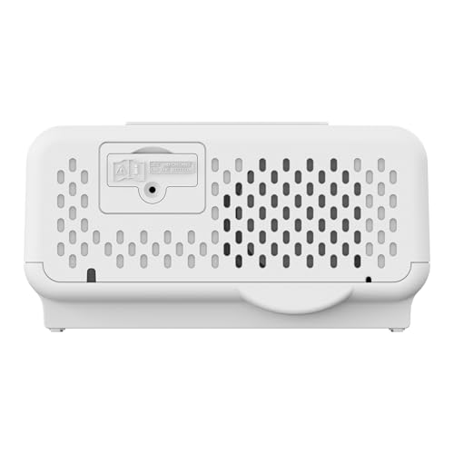 Dual Alarm Clock Radio with AM/FM, 0.9" Blue LED Display & Dimmer