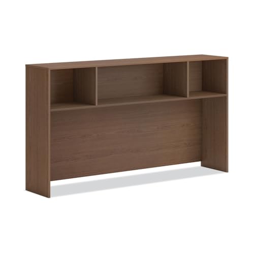 72-Inch Brown Hutch for Modular Desks - HON HONLDH72LE1