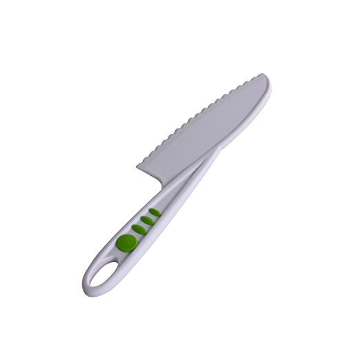 Kid-Safe Kitchen Knife Set - 3-Piece Nylon Cooking Knives for Kids