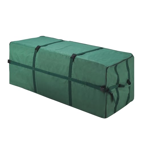 Christmas Tree Storage Bag for 7.5ft Artificial Trees - Green Canvas with Straps
