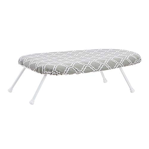 Amazon Basics Portable Tabletop Ironing Board with Folding Legs