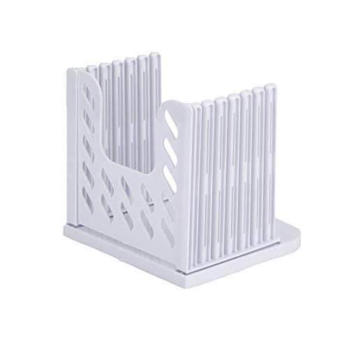 Adjustable Bread Slicer Guide - Foldable Plastic Loaf Cutting Tool