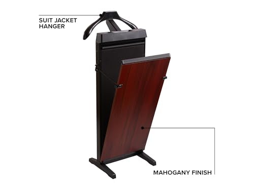 3300 Electric Pants Press with Stretcher Bars - Mahogany Finish