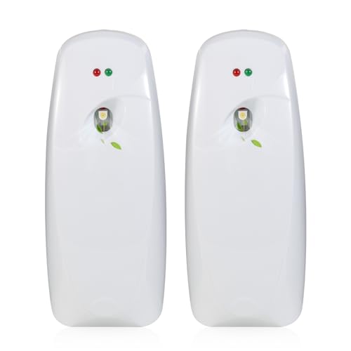 2-Pack Automatic Air Freshener Dispenser - Wall-Mount or Freestanding