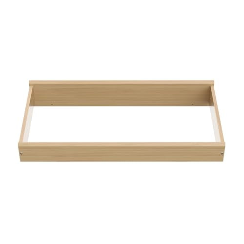 Storkcraft Nest Changing Table Topper Driftwood | Baby Diaper Station