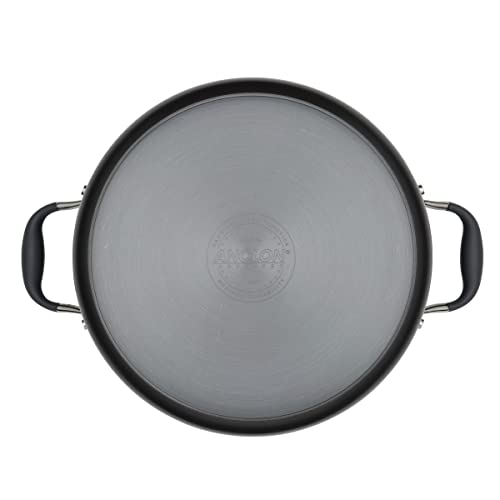 Anolon Advanced Hard-Anodized Dutch Oven Multipurpose Steamer Set, 8.5-Quart, Graphite