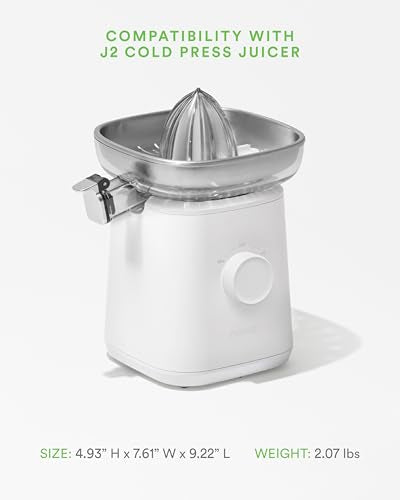 Citrus Juicer Attachment with Stainless Steel Strainer and 2 Reamers