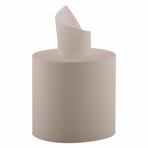 2-Ply Center-Pull Paper Hand Towels, Perforated Roll, 600 Sheets (Case of 6)