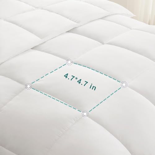 ACCURATEX Queen Duvet Insert - 100% Cotton Down Alternative Comforter