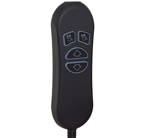 4-Button Power Recliner Remote Control with USB Port, 5-Pin Connector